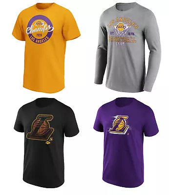 Los Angeles Lakers T-Shirt Men's NBA Basketball Fanatics Top - New • £14.99