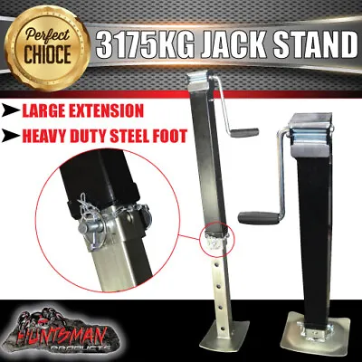 Heavy Duty Trailer Caravan Canopy Jack Leg Stand 3175KG Rated Side Handle • $87