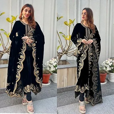 Designer Indian Pakistani Salwar Kameez Bollywood Dress Party Wear Suit Wedding • £49.06