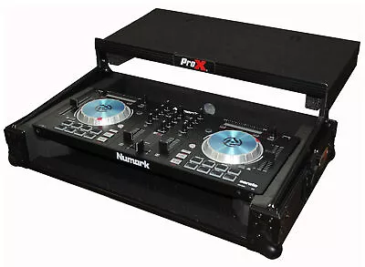 ProX X-MXTPRO3LTBL Black Travel Flight Case For Mixtrack Pro 3 W/ Laptop Shelf • $184.95