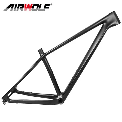 £309 • Buy 29er XC Carbon Fiber Mountain Bike Frame Mtb Bicycle Hardtail Frameset BB92