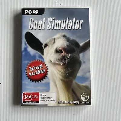 Goat Simulator (PC DVD) PC. FREE POSTAGE  • $11.35