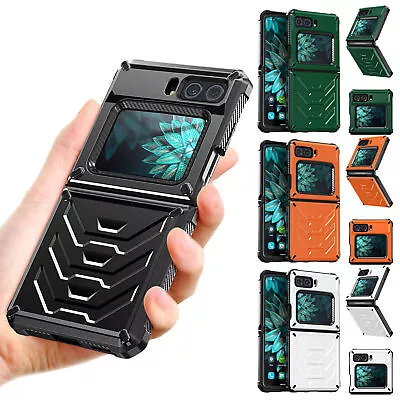 For Motorola Moto Razr 2022 Rugged TPU+PC Hybrid Shockproof Armor Case Cover • $17.57