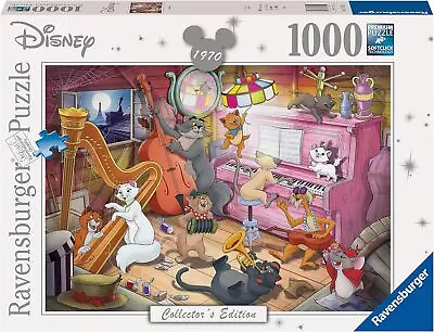 Ravensburger 17542 Disney Collectors Edition Aristocats 1000 Piece Jigsaw Puzzl • $75.31