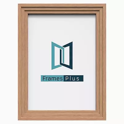 Black White Oak Wood Effect Picture Photo Poster Frames Large Square All Sizes • £5.99