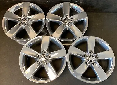 (4) VW Volkswagen Golf Jetta Passat Rabbit EOS (Audi) Wheels Rims + Caps 16  • $665