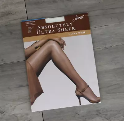 Hanes Womens Vintage Ultra Sheer Control Top Pantyhose Size B Pearl • $14.99