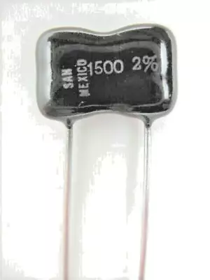 8X - 1500pF @ 500V 2% Tolerance DIP SILVER MICA CAPACITOR~~ Great For RF • $7.49