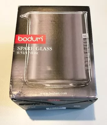 £18 • Buy Bodum Spare Cafetiere Glass  0.5L  4 Espresso Cup Size