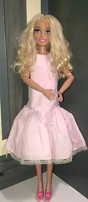 My Size Barbie 2013 27 Inches Life Size Posable Barbie Rare Mattel VGC • $38