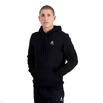 Mens Le Coq Sportif Essentials N°2 Hoody Black • £43.59