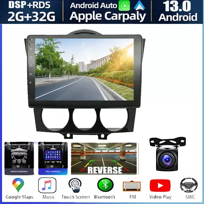 9'' Gps Navi Apple Carplay Android 13 Car Stereo Radio For 2003-2008 Mazda Rx-8 • $134.80