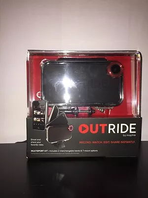 Brand New Mophie OUTRIDE Multisport Kit Camera For IPhone 4S/4 Waterproof • $39.95