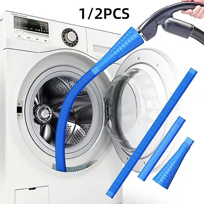 $8.18 • Buy 1/2Pack Dryer Vent Cleaner Kit Vacuum Attachment Bendable Dryer Lint Remover