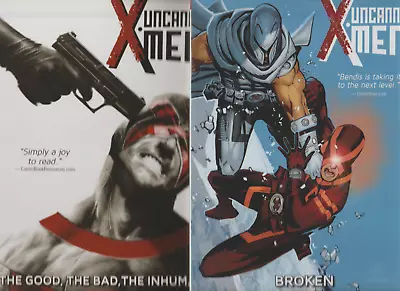 UNCANNY X-Men VOL 2 3 TPB Lot OF 2 (2014) BENDIS BACHALO MAGNETO CYCLOPS • $19.50