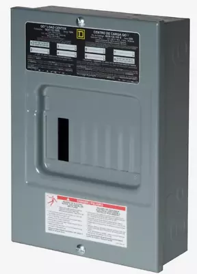 Square D QO 100AMP Indoor Circuit Breaker Load Center Main Lug 100A 6SP 12C • $49.99