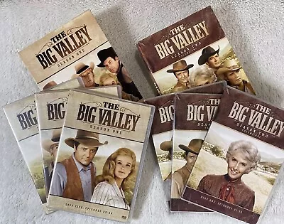 The Big Valley Season 1 & 2 DVD 2006 5-Disc Set • $19