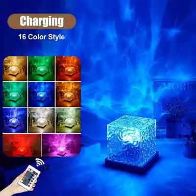 Galaxy Projector Light Ocean Wave Sensory Northern Lights Touch Lamp Remote UK • £12.99