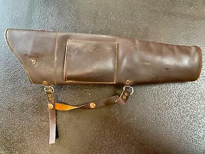 Vintage York Archery TFQ Leather Quiver Independence Missouri • $51.99