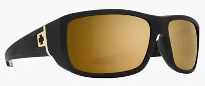 NEW Spy MC3 Sunglasses-25th Anniversary-Matte Black-Gold HD+ Bronze Mirror • $84.99