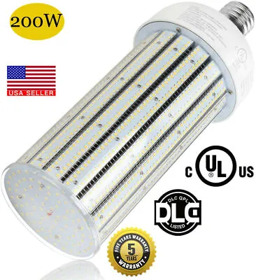 UL 200W LED Corn Light Bulb 6000K E39 Mogul Base Replace 1000W MH Warehouse Lamp • $84.40