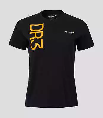 McLaren F1 Women's Daniel Ricciardo Core T-Shirt  -Black/Orange/Grey • $9.99