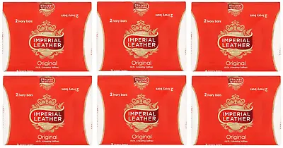 Imperial Leather Soap Original Twin Pack 100gm X 6 • £10.48
