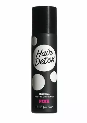 Victorias Secret PINK Hair Detox Wash Charcoal Purifying Dry Shampoo 4.15 Oz New • $8.09