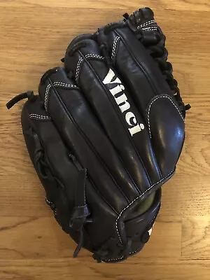 11.5 Inch Used Benjamine Vinci Pro Limited Series JC3300-L Black Baseball Glove • $179.99