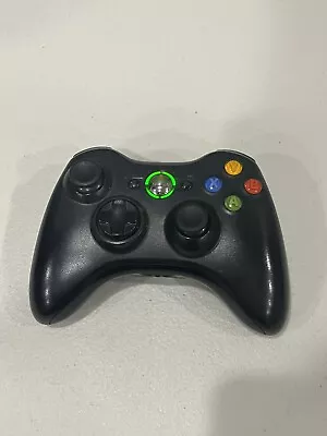 Microsoft Xbox 360 Wireless Gaming Controller Black FOR PARTS • $5.99