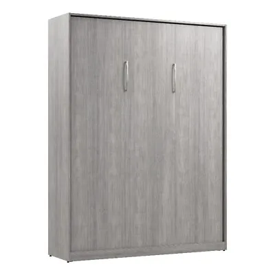 Bestar USA Claremont Engineered Wood Queen Murphy Bed In Gray • $1096.30