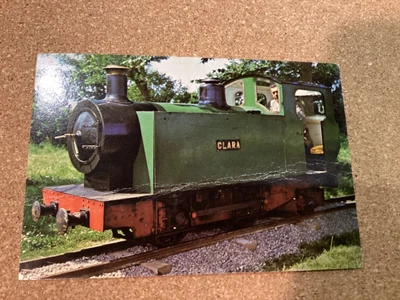 £2 • Buy Postcard - Locomotive  Clara , Rhyl Minature Railway, Wales