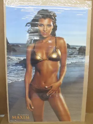 Ali Landry  MAXIM Car Garage Poster Man Cave Hot Girl 2002 18663 • $40