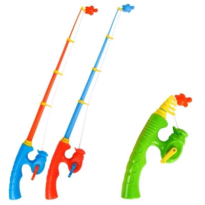 £12.56 • Buy 6 Pieces Magnetic Fishing Pole Toy Kids Fishing Rod Outdoor Fishing Games