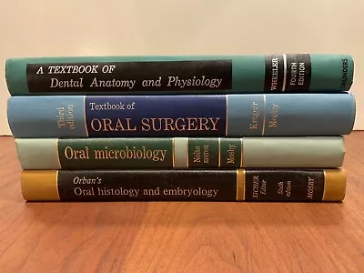 Vintage Dental Books - Lot Of 4 • $39