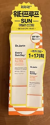 (2) Dr. Jart+ Every Sun Day Waterproof Sun Milk Spf 50+ PA++++ 30mL New With Box • $12