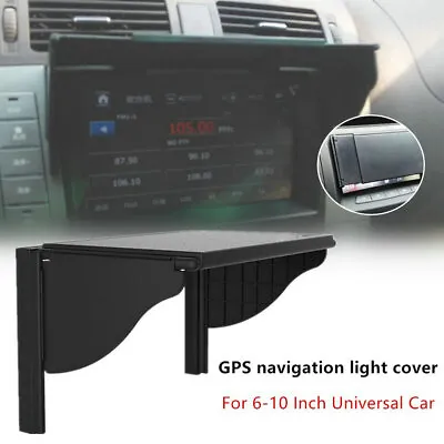 Adjustable  6-10'' Car GPS Navigation Stereo Radio Cover Hood Sun Visor Sunshade • $9.22