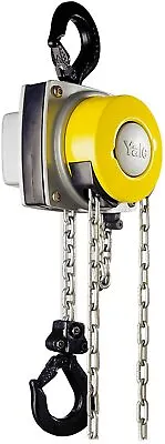 YaleLift 500kg 360 Degree Chain Block Hoist Lifting Manual Tackle Gantry Pulley • £222.31