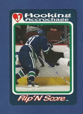 MASON RAYMOND 2009-10 Megoli Game Canucks Flip N Score Playing Card Jack Hearts* • $2.49