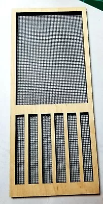 Dollhouse Miniature Traditional Screen Door Kit - 1:12 Scale • $12