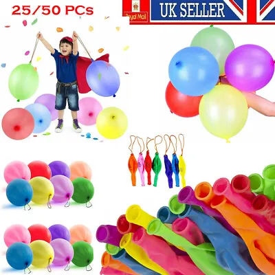 £3.98 • Buy 25/50 LARGE PUNCH BALLOONS Party Bag Fillers Kids Inflate Loot Bag Toy Birthday
