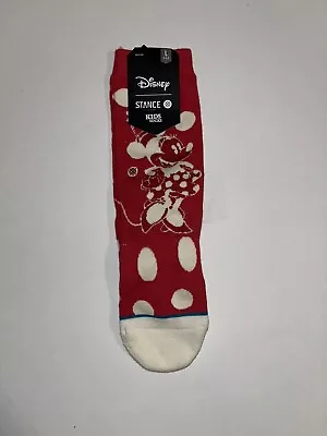 Disney Stance Kids Socks Minnie Mouse Size L • $12.99