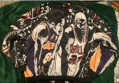 2XL Kobe Bryant Michael Jordan NBA Legends Lakers Bulls Sports Jacket New • $70