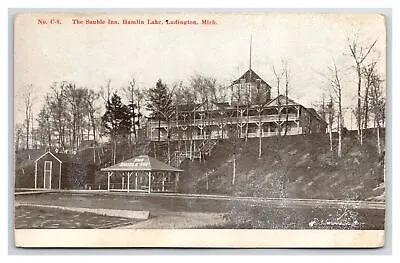 MICHIGAN LUDINGTON ~ Hamlin Lake ~ THE SAUBLE INN ~ Mason County • $3.99