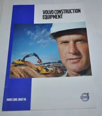 Volvo Construction Equipment RU Brochure Prospekt • $6.99