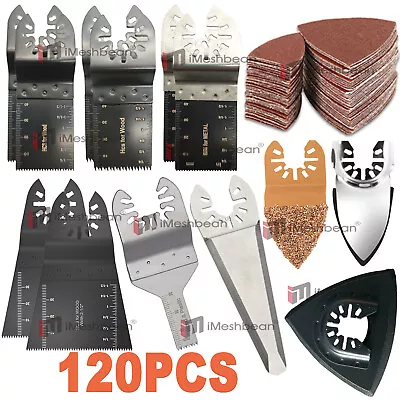 20-240PC Oscillating Multi Tool Saw Blades Wood Metal Cut Cutter For Dewalt Fein • $25.99