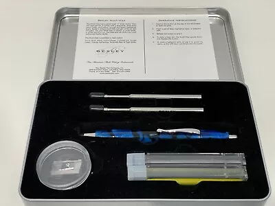 Bexley Multi Max Clutch Sketch Pencil 5.5 Lead - Atlanta Pen Show Blue Very Nice • $24.95