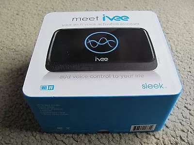 Brand New IVEE Sleek Your Wi-Fi Voice Activated Assistant Black • $186.98