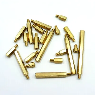 Hex M4 Male Pillar Standoff Hexagonal Brass Spacer Support • £2.35