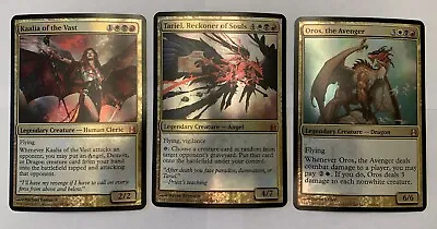 MTG Magic C11 Commander Oversized Cards X 3 Kaalia Of The Vast Tariel And Oros • $9.99